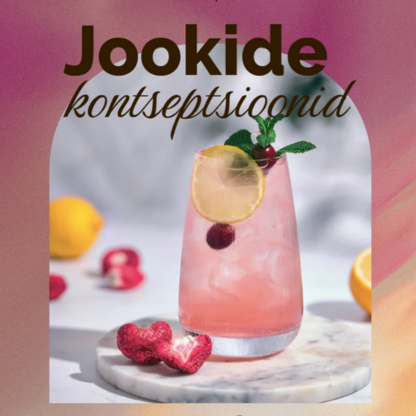2025. aasta kevad-suvised joogiretseptid