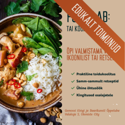 FOOD LAB: Tai köök Ritaga 14. ja 22. mail