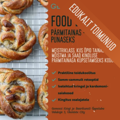 FOOD LAB: pärmitainas - puust ja punaseks 14. mail